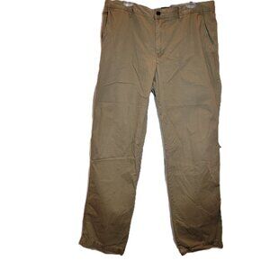 Lacoste Men's Straight Leg Khaki Chinos 100% cotton Sz 36